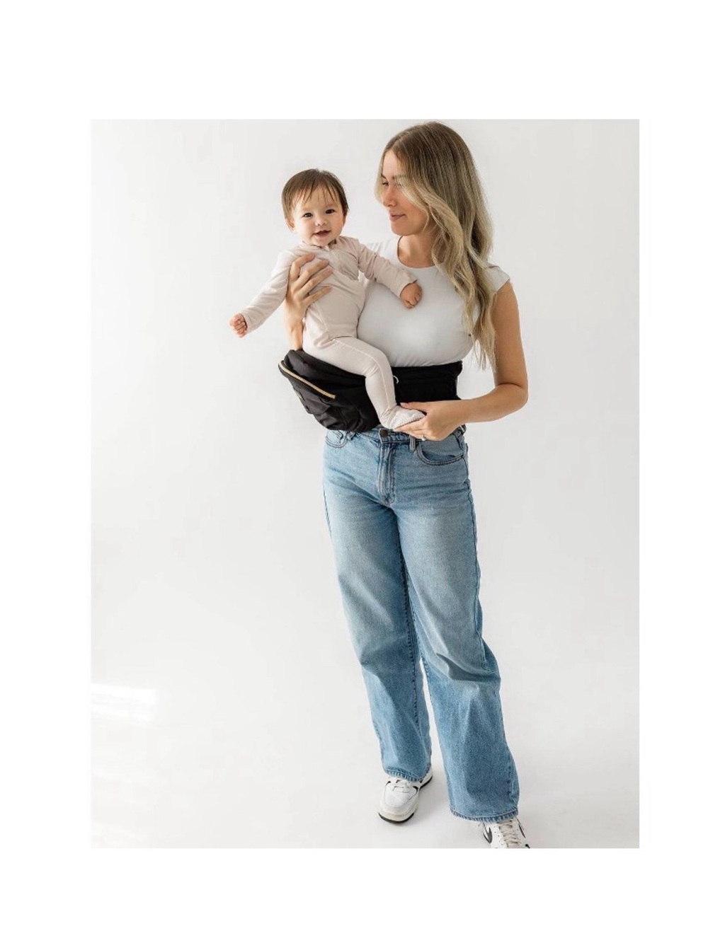 Tushbaby Hands-Free Baby Hip Seat Carrier Waist Stool - camouflage